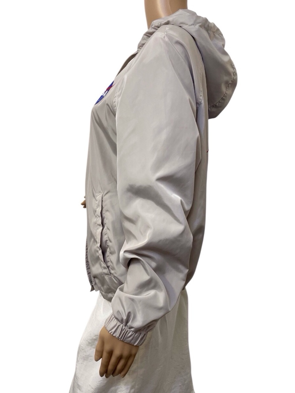 H&M NASA Logo Hooded Windbreaker Women's Jacket, M - Picture 2 of 12
